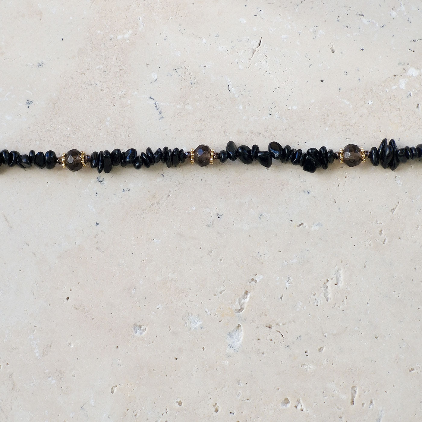MIRISSA BLACK NECKLACE