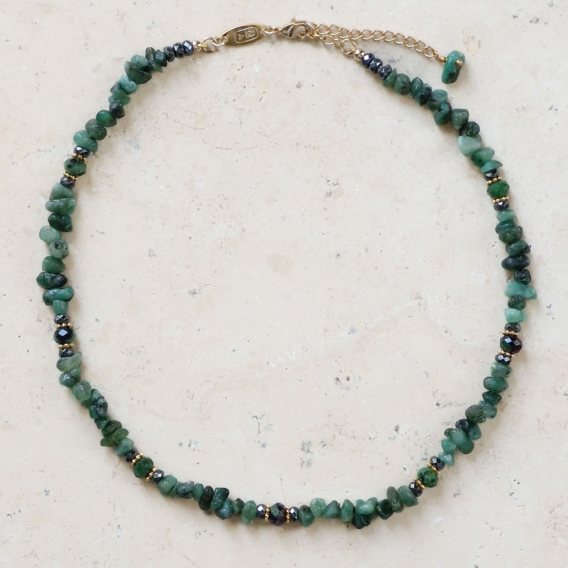 MIRISSA EMERALD NECKLACE