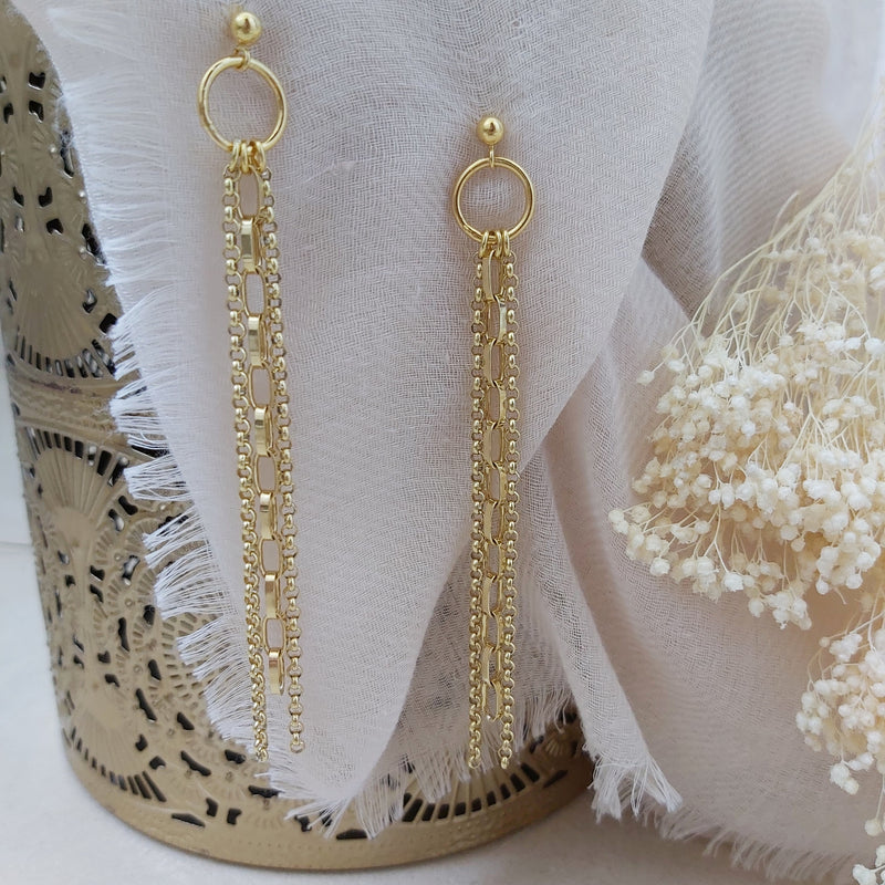 KHUAN Boucles d'Oreilles